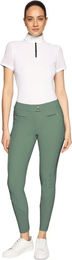 Produktbild von Samshield Omega Reithose Damen Full Grip Grün Größe 38