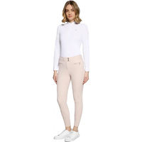 Produktbild von Samshield Omega Reithose Damen Full Grip Stoff Rosa Größe 34