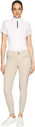 Produktbild von Samshield Omega Reithose Damen Turnierhose Full Grip Beige Größe 38