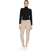 Produktbild von Samshield Omega Sport Turnierhose Damen mit Mid Grip in Rosa oder Beige Größe 38
