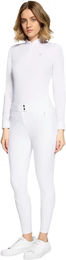 Produktbild von Samshield Omega Sport Turnierhose Damen mit Mid Grip in Weiß Größe 38
