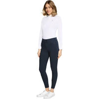 Produktbild von Samshield Omega Sport Turnierhose Full Grip Damen Blau Größe 34