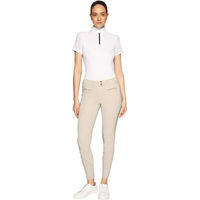 Produktbild von Samshield Omega Turnierhose Damen mit Mid Grip in Beige