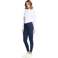 Produktbild von Samshield Omega Turnierhose Damen mit Mid Grip in Blau Größe 40
