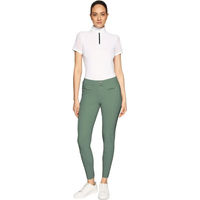 Produktbild von Samshield Omega Turnierhose Damen mit Mid Grip in Grün