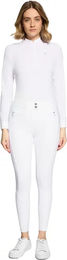 Produktbild von Samshield Omega Turnierhose Damen mit Mid Grip in Weiß