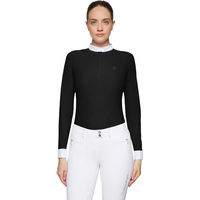 Produktbild von Samshield Ornella Reitshirt Damen Schwarz Größe L
