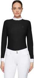 Produktbild von Samshield Ornella Reitshirt Damen Schwarz Größe M