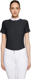 Produktbild von Samshield Philae Air Turnierpolo Damen Reitshirt Sommer Schwarz XS Oeko-Tex