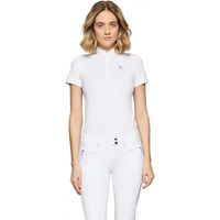 Produktbild von Samshield Philae Air Turnierpolo Damen Reitshirt Weiß 2XS Oeko-Tex