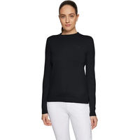 Produktbild von Samshield Phoebe Damen Pullover mit Rundhalsausschnitt aus Baumwolle Schwarz Größe M