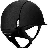 Produktbild von Samshield Premium Alcantara 1.0 Reithelm Trim matt ohne Liner wasserabweisend