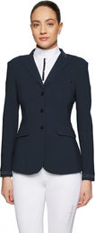 Produktbild von Samshield Rafaella Crystal Fabric Wettkampfjacke Damen Blau Größe 40