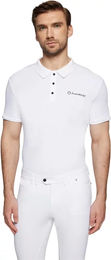 Produktbild von Samshield Reit-Poloshirt Danel für Herren in Weiß Größe S