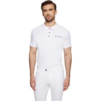 Produktbild von Samshield Reit-Poloshirt Danel für Herren in Weiß Größe XL