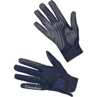 Produktbild von Samshield Reithandschuh V-Skin Crystal aus Kunstleder Blau Größe 6