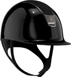 Samshield Reithelm 2.0 Black Shadowglossy mit Alcantara und Crystal Blason in Größe S – Bild 1 von 1