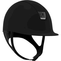Produktbild von Samshield Reithelm 2.0 Black Shadowmatt mit Crystal Fabric Größe M