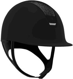Samshield Reithelm 2.0 Black Shadowmatt Top Ultra Fine Rocks Trim mit Blason Matt Black Grösse M in Schwarz – Bild 1 von 1