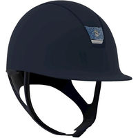 Produktbild von Samshield Reithelm 2.0 Blue Shadowmatt mit Kristall-Besatz in Blau Grösse M