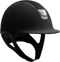 Samshield Reithelm 2.0 Premium Alcantara in Schwarz und Silber Grösse M – Bild 1 von 1