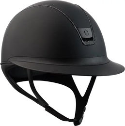 Produktbild von Samshield Reithelm Custom Miss Shadowmatt 300 Swarovski 2.0 Schwarz Unisex Größe M