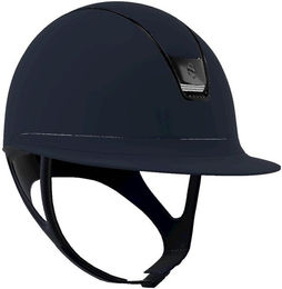 Samshield Reithelm Miss Shield 2.0 Blue mit Frontal Band Shadowmatt Trim und Blason Black Chrome Größe S – Bild 1 von 1