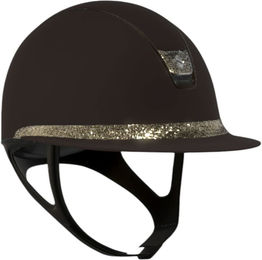 Samshield Reithelm Miss Shield 2.0 in Matt Bronze mit CrFabric Trim Grösse L – Bild 1 von 1