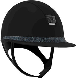 Samshield Reithelm Miss Shield 2.0 Matt Black mit Swarovski-Kristall Besatz Größe S – Bild 1 von 1