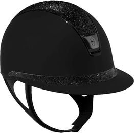 Samshield Reithelm Miss Shield 2.0 Shadowmatt Black/CFS Black/Chrome Black/CFS Black Größe L – Bild 1 von 1