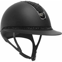 Produktbild von Samshield Reithelm Miss Shield 2.0 Shadowmatt Black Crystal Bloom Damen Größe L
