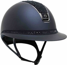 Samshield Reithelm Miss Shield 2.0 Shadowmatt Blue Crystal Bloom Blue Grösse M – Bild 1 von 1