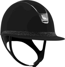 Samshield Reithelm Miss Shield 2.0 SM Schwarz mit Swarovski-Kristallen Größe M – Bild 1 von 1