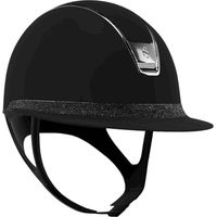 Produktbild von Samshield Reithelm Miss Shield 2.0 SM Schwarz mit Swarovski-Kristallen Größe M