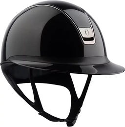Samshield Reithelm Miss Shield Shadowglossy 2.0 für Damen in Schwarz Größe L – Bild 1 von 3