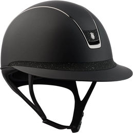 Samshield Reithelm Miss Shield Shadowmatt 2.0 Black Crystal Fabric Schwarz Größe M – Bild 1 von 1