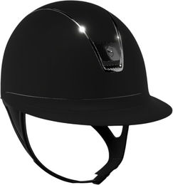Samshield Reithelm Miss Shield Shadowmatt 2.0 Black mit 5 Swarovski-Kristallen Größe L – Bild 1 von 1