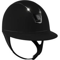 Produktbild von Samshield Reithelm Miss Shield Shadowmatt 2.0 Black mit 5 Swarovski-Kristallen Größe L