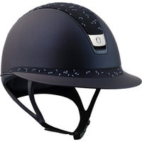 Produktbild von Samshield Reithelm Miss Shield Shadowmatt 2.0 Blue Crystal Leaf Größe M