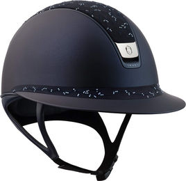 Samshield Reithelm Miss Shield Shadowmatt 2.0 Blue Crystal Leaf Größe S – Bild 1 von 1