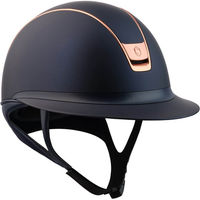 Produktbild von Samshield Reithelm Miss Shield Shadowmatt 2.0 Blue Pink Gold Grösse M
