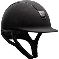 Produktbild von Samshield Reithelm Premium Alcantara Black Größe M mit Dressurausschnitt