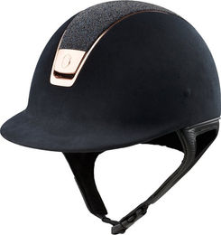 Samshield Reithelm Premium Crystal Rosé Blue mit Swarovski-Kristallen Größe M – Bild 1 von 1