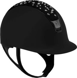 Samshield Reithelm Shadowmatt 2.0 Black/CrystalLeaf Black/Chrome Black/Chrome Größe L – Bild 1 von 1