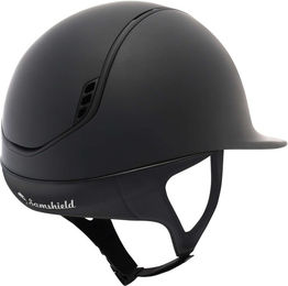 Produktbild von Samshield Reithelm Shadowmatt 2.0 Darkline mit Liner Schwarz Größe 54 S