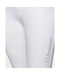 Produktbild von Samshield Reithose Clara Knie Grip für Damen in Weiß aus Polyamid