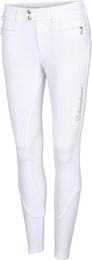 Samshield Reithose Damen Adèle mit Silikon-Kniebesatz Weiß Größe 38 – Bild 1 von 1