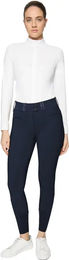 Samshield Reithose Damen Claranova Mid Grip aus Stretch-Scuba-Stoff in Marine Blau – Bild 1 von 1