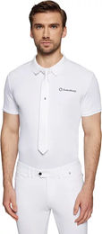 Produktbild von Samshield Reitkrawatte Woven Weiß für Herren aus Polyester