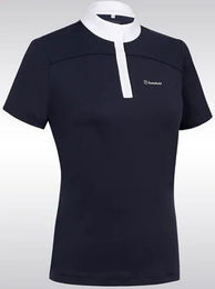 Samshield Reitshirt Damen Jeanne Short Sleeve Navy XL – Bild 1 von 1